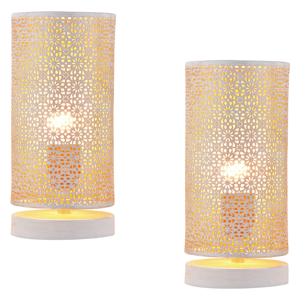 Set of 2 Boho Decorative Table Lamps / B box