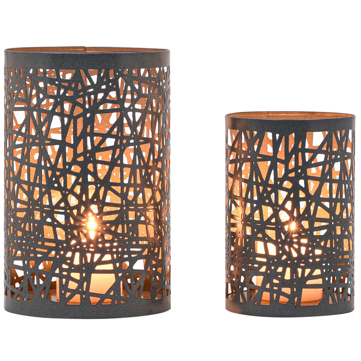 Set of 2 Scandinavian Decorative Tealigh box