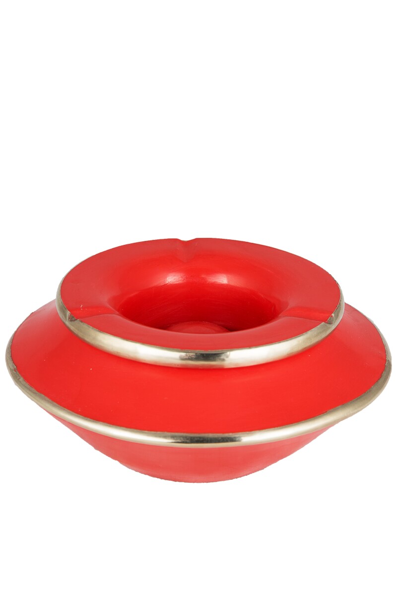 Tadelakt Ashtray, Stura Ashtray, Lalasa Red