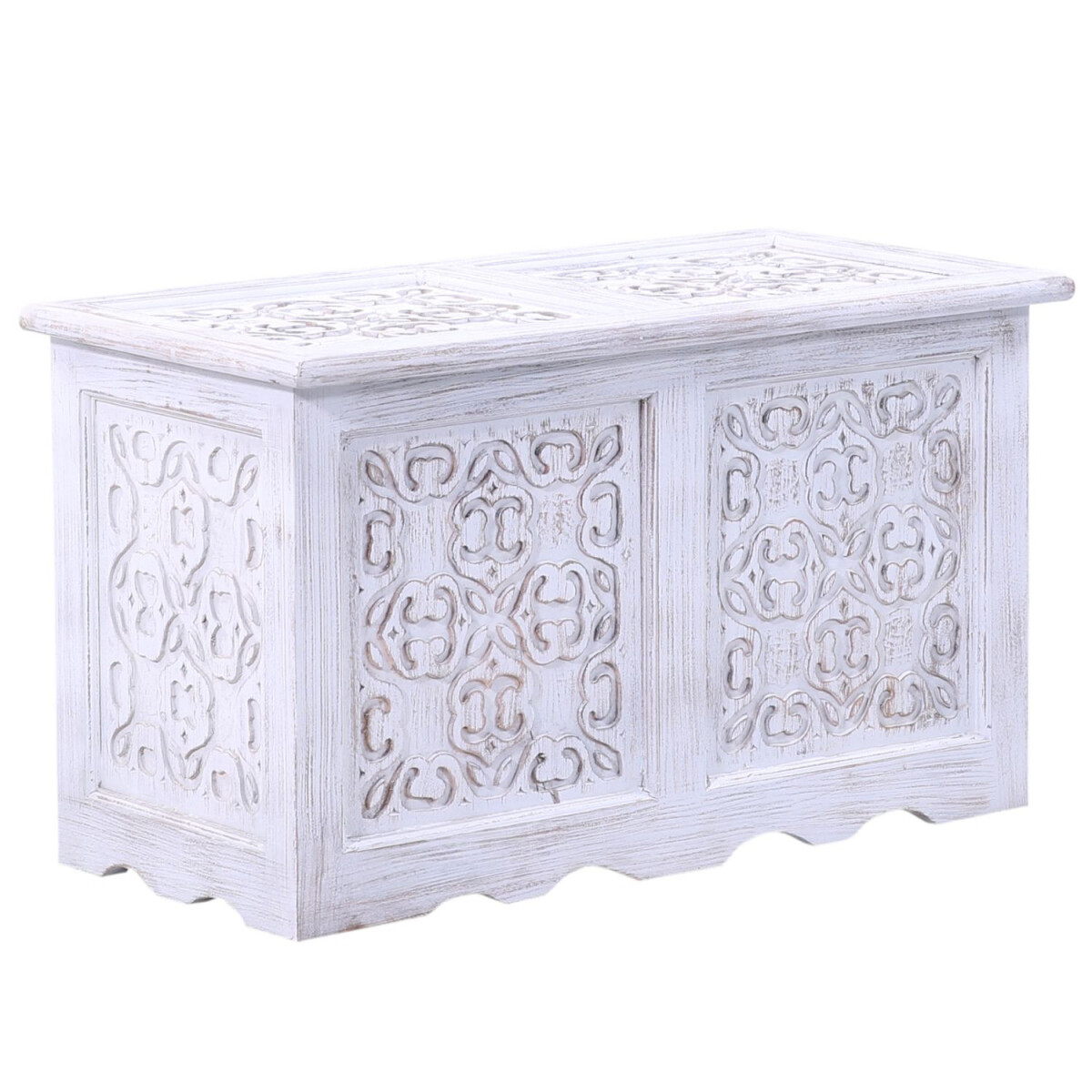 Indian Country-Style Wooden Chest Ceyda  box