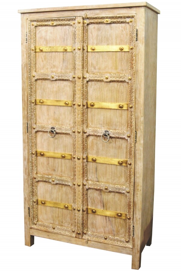 Indian Hallway Cabinet Bilel - 185 cm box