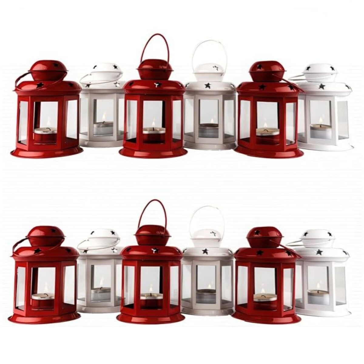 MAADES Christmas Lantern, Tealight Holde box