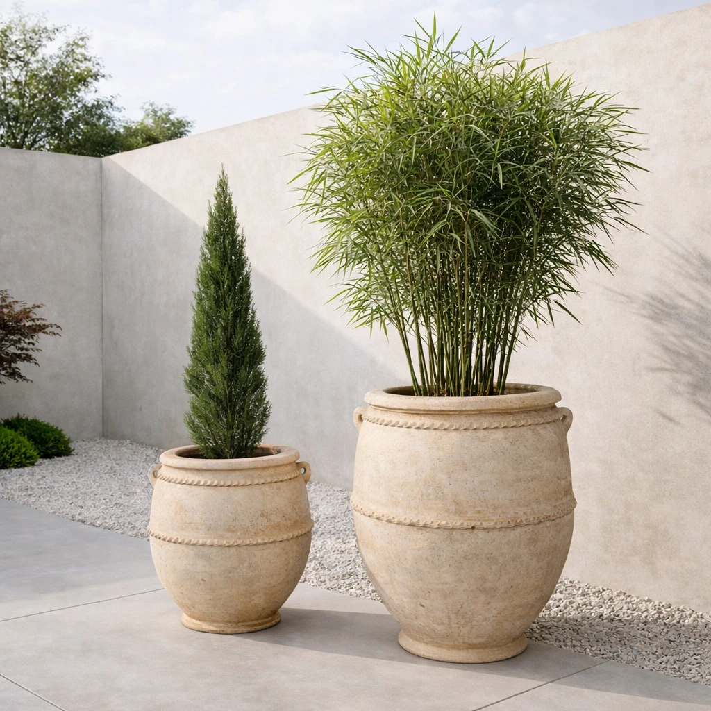 Large XXL Terracotta Plant Pot Giarda, 8 6_2nd