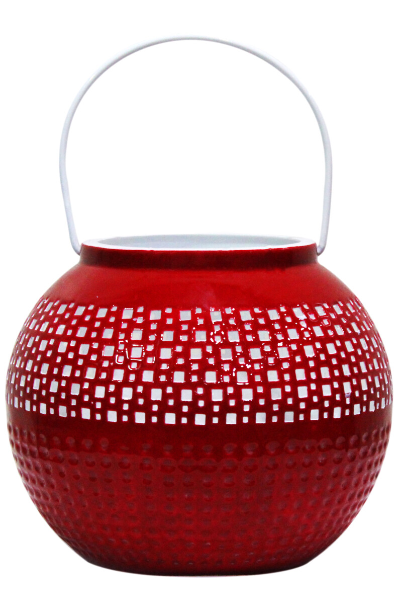 Bamika Red Oriental Indian Lantern box