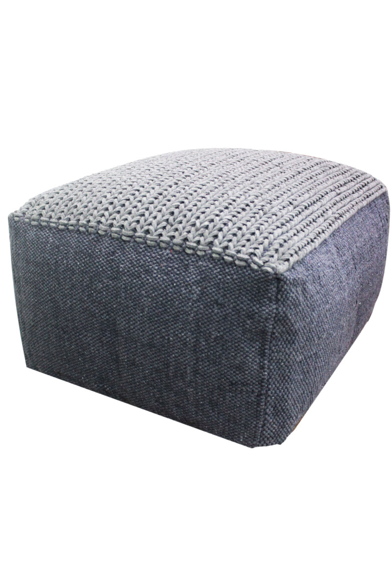 Bailee 60 cm Square Gray Floor Cushion box