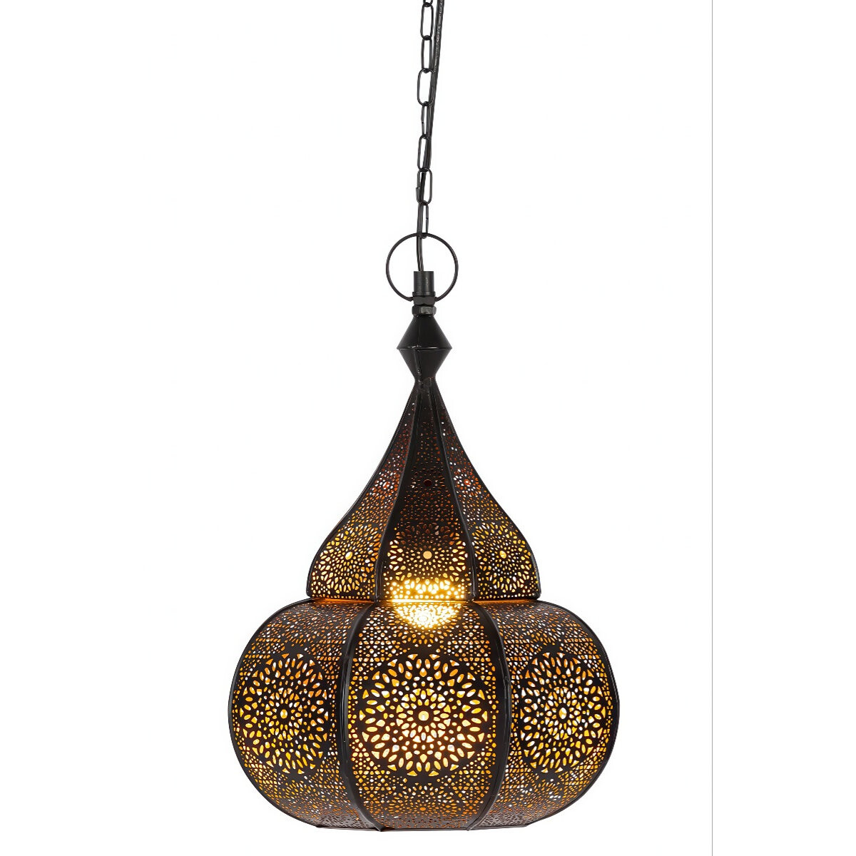 Ilham Black Oriental Pendant Lamp - 40 c box