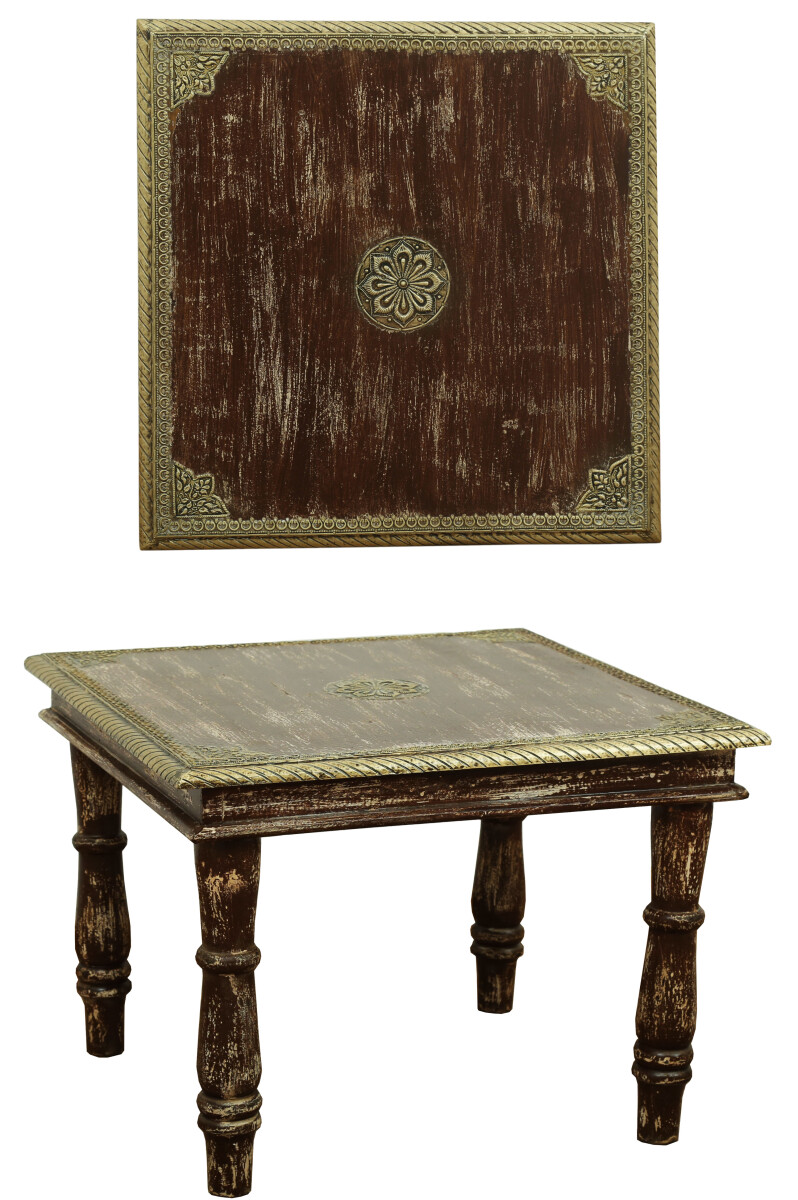 Vintage Wooden Coffee Table / Side Table box