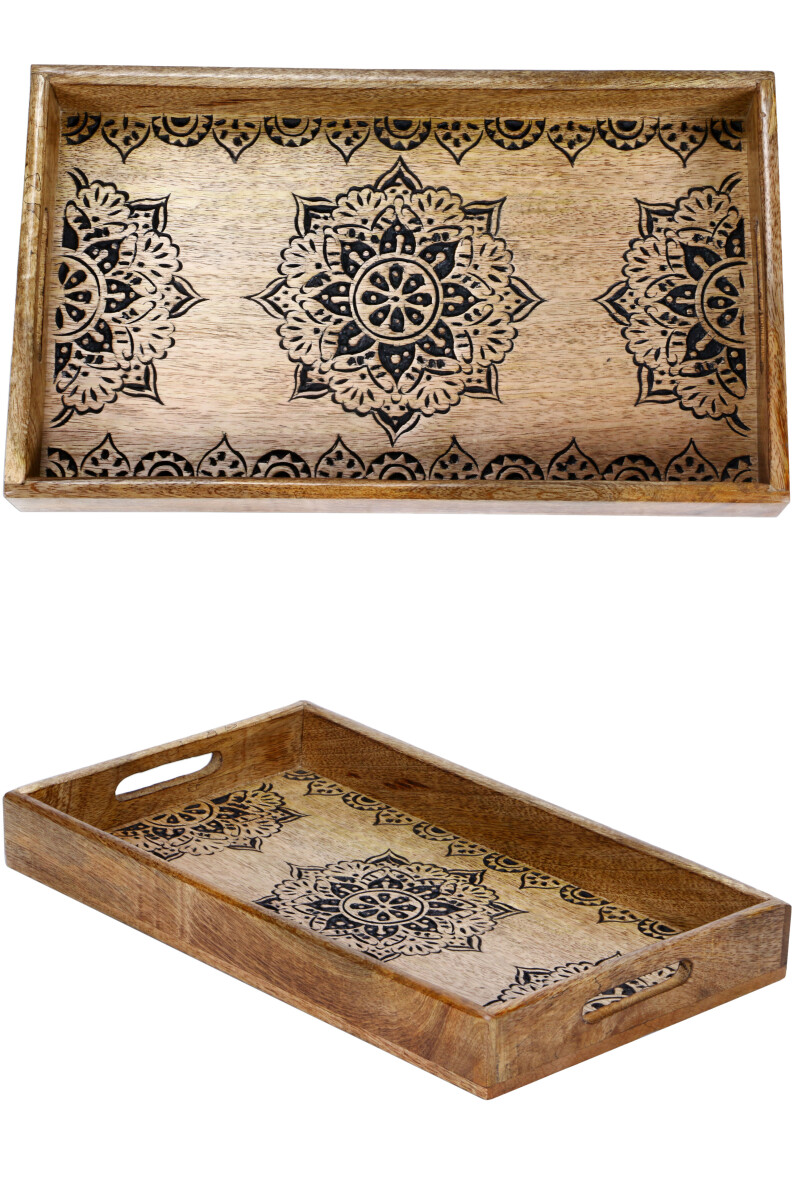 Oriental Serving Tray, Rectangular, Arash