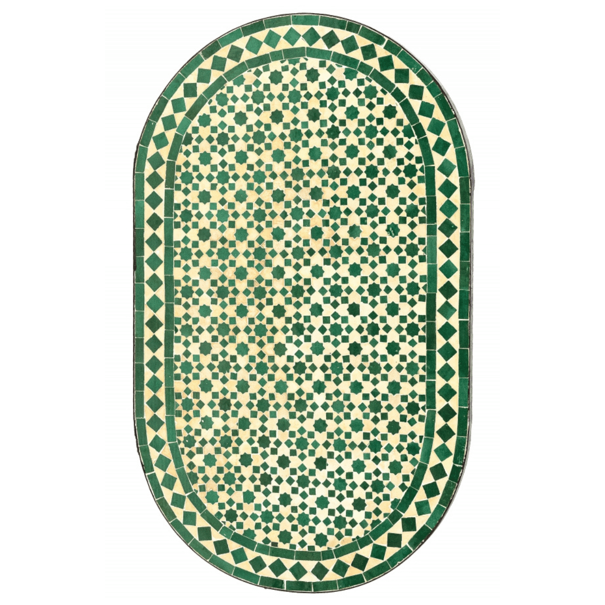 Moroccan Mosaic Tile Albaicin Beige/Gree box