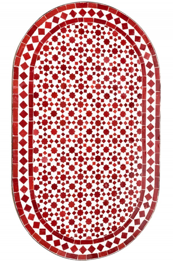 Moroccan Mosaic Tile Albaicin White / Bo box