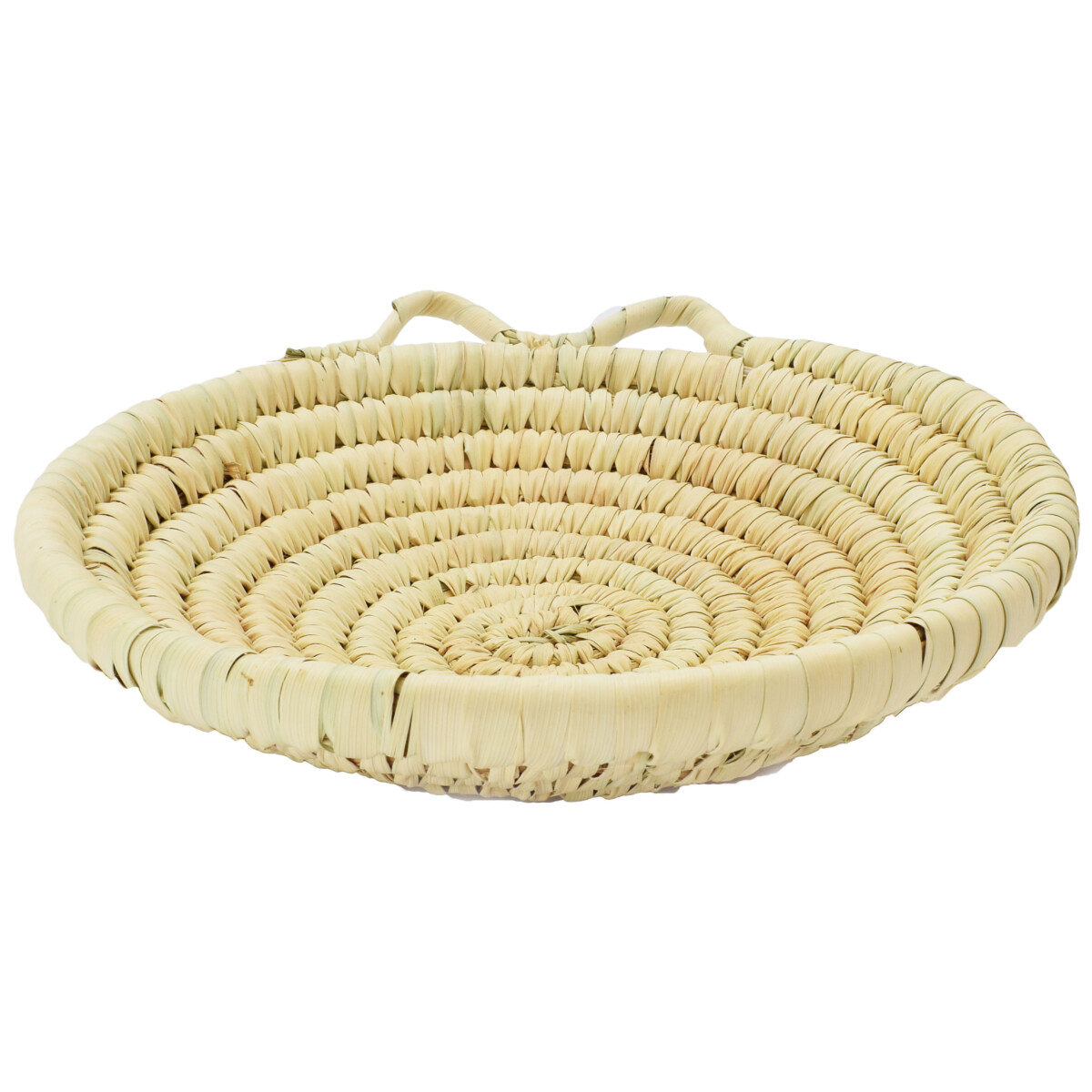 Flat, woven bread basket, natural, Bosqu box