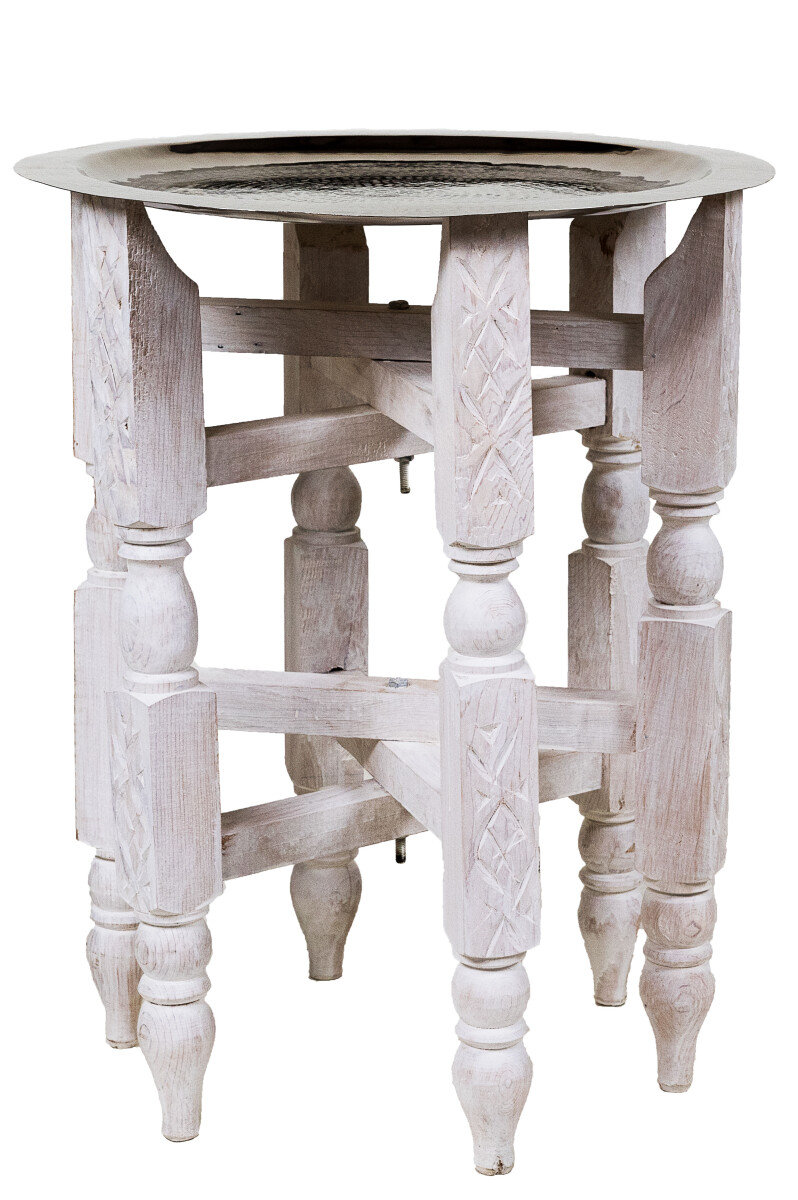 Orient Wooden Stand, White, for 40 cm Tr box