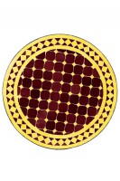 Moroccan Mosaic Table, Marrakech, &Oslas 9_2nd