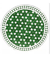 Moroccan Mosaic Table Estrella 80 cm | H 49_2nd