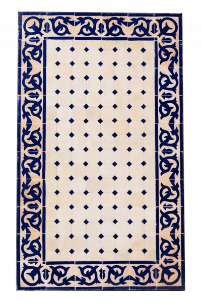 Beige Blue