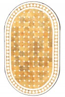 Moroccan Mosaic Table, Marrakech, 100x60 cm | Handcrafted