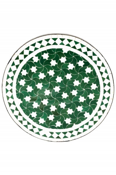 Green and White